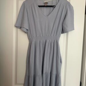 Knox Rose Light Blue Midi Dress